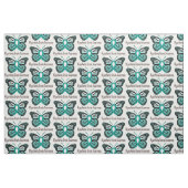 Myasthenia Gravis aquamarines Stoff (Fat Quarter (45,7 x 55,9 cm))