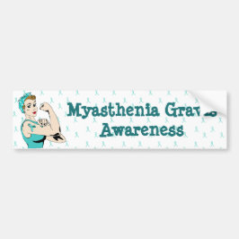 Myasthenia Gravis Awareness Autoaufkleber