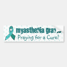 Myasthenia Gravis Awareness Autoaufkleber