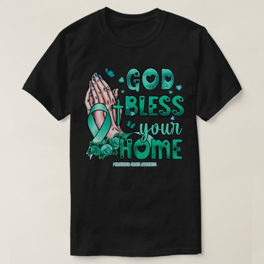 Myasthenia Gravis Awareness Awareness God segne fa T-Shirt (Design vorne)