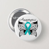 Myasthenia Gravis Awareness Butterfly Button (Vorne & Hinten)
