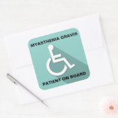 Myasthenia Gravis Awareness STICKER (Umschlag)