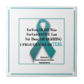 Myasthenia Gravis Bewusstsein Fliese (Vorderseite)