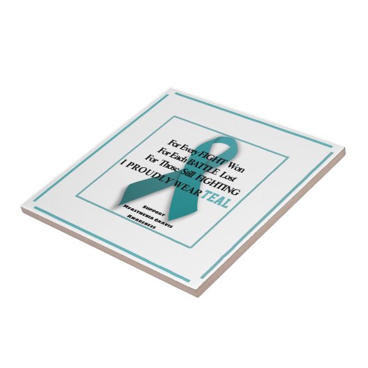 Myasthenia Gravis Bewusstsein Fliese (Seite)