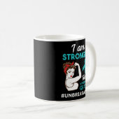 Myasthenia Gravis Bewusstsein Kaffeetasse (VorderseiteRechts)