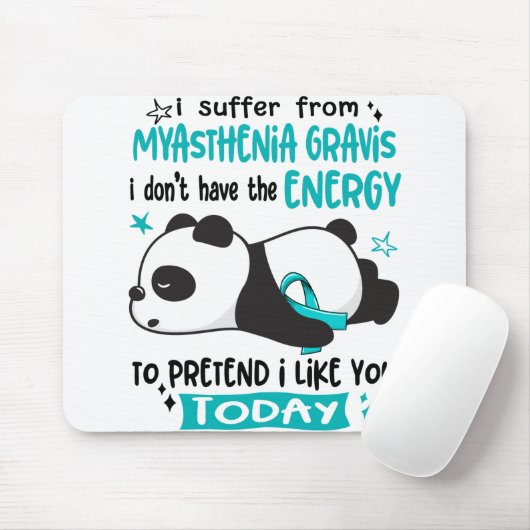 Myasthenia Gravis Bewusstsein Monat Band Geschenke Mousepad (Mit Mouse)
