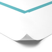 Myasthenia Gravis Bewusstsein Poster (Ecke)