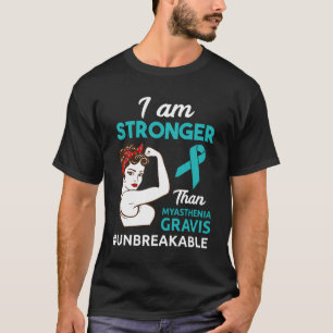 Myasthenia Gravis Bewusstsein T-Shirt