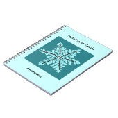 Myasthenia Gravis Bewusstseins-aquamarines Notizblock (Linke Seite)