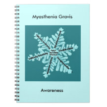Myasthenia Gravis Bewusstseins-aquamarines