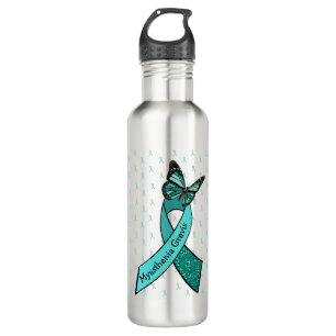 Myasthenia Gravis Butterfly Wasser Flasche Trinkflasche
