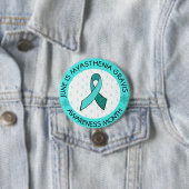 Myasthenia Gravis Hope Awareness Button Butterfly (Beispiel)