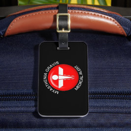 MYASTHENIA GRAVIS Medical Alert Gepäckanhänger