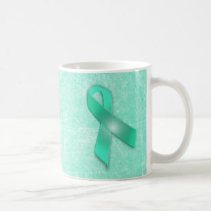 Myasthenia Gravis MG Bewusstsein Kaffee Tasse Aqua