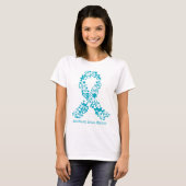 Myasthenia Gravis Sensibilisierungskampagne Unters T-Shirt (Vorne ganz)