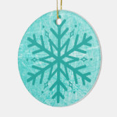 Myasthenia Gravis Snowflake Weihnachtsschmuck (Links)