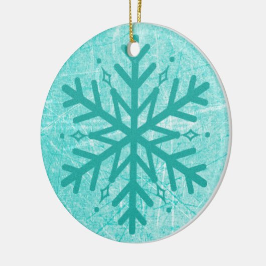 Myasthenia Gravis Snowflake Weihnachtsschmuck (Links)