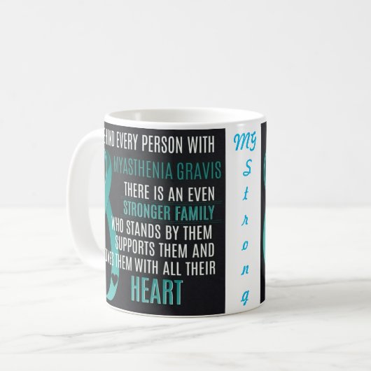 Myasthenia Gravis Tasse (Vorderseite Links)
