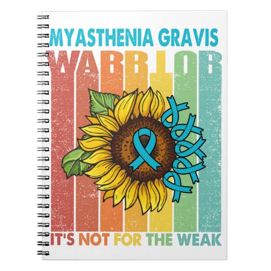 Myasthenia Gravis Warrior Es ist nicht für die Sch Notizblock (Vorderseite)