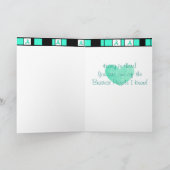 Myasthenia Gravis Warrior Grußkarte für den Freund Karte (Innenseite)