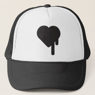 myblackheart Herz-Fernlastfahrerhut Truckerkappe