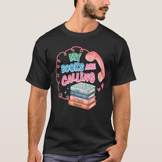 Mybooks rufen Liebe Reading Reader auf T-Shirt (Vorderseite)