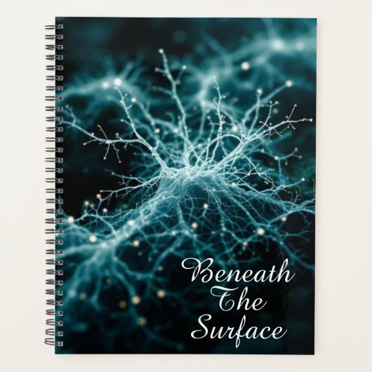 Mycelium Network Art | Deep Ecological Connection Planer (Vorderseite)