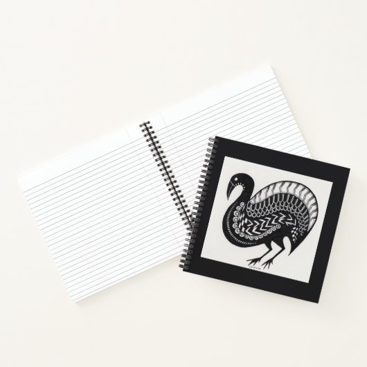 Mycenaean Griechisch Inspiriert Bird-Notebook Notizblock (Innenseite)