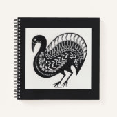 Mycenaean Griechisch Inspiriert Bird-Notebook Notizblock (Vorderseite)
