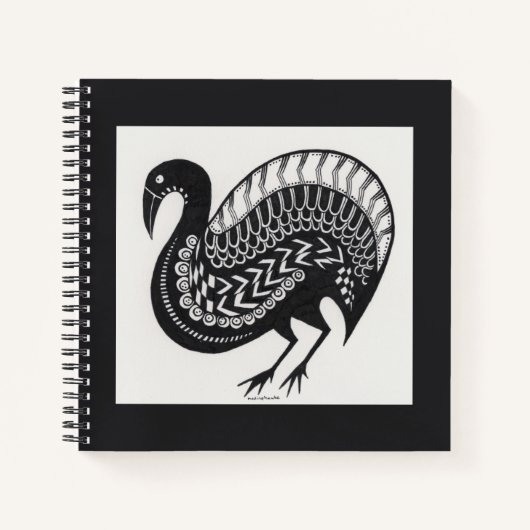 Mycenaean Griechisch Inspiriert Bird-Notebook Notizblock (Vorderseite)