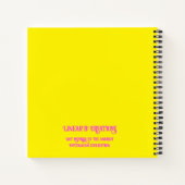 Mycenaean Griechisch Inspiriert Colorful Bird Note Notizblock (Rückseite)