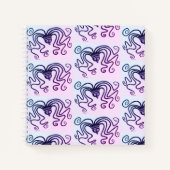 Mycenaean griechisch Inspiriert Colorful Octopus N Notizblock (Vorderseite)