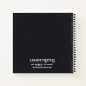 Mycenaean griechisch Inspiriert Dealer-Notebook Notizblock (Rückseite)