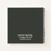 Mycenaean Griechisch Inspiriert Fisch-Notebook Notizblock (Rückseite)