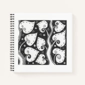 Mycenaean griechisch Inspiriert Ivy-Notebook Notizblock (Vorderseite)