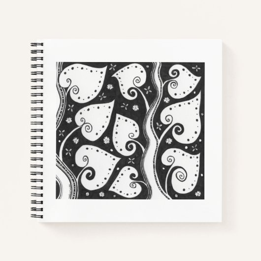 Mycenaean griechisch Inspiriert Ivy-Notebook Notizblock (Vorderseite)