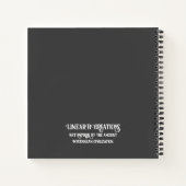 Mycenaean Griechisch Inspiriert Landscape & Bird N Notizblock (Rückseite)