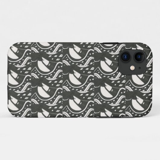 Mycenaean Griechisch Inspiriert Man iPhone Case (Rückseite (Horizontal))