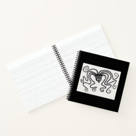 Mycenaean Griechisch Inspiriert Octopus-Notebook Notizblock