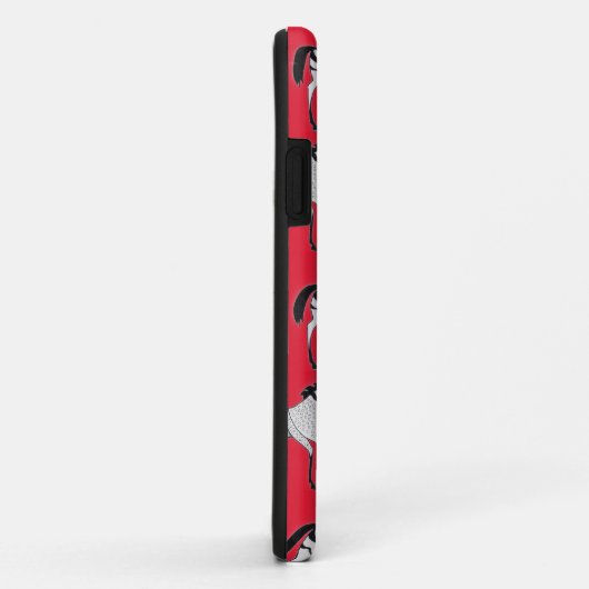 Mycenaean Griechisch Inspiriert Red Horse iPhone F Case-Mate iPhone Hülle (Hinten/Rechts)