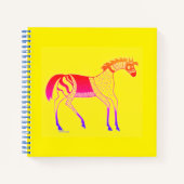 Mycenaean griechisch Inspirierte Farbenspiele-Horr Notizblock (Vorderseite)