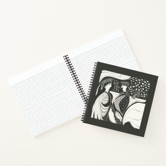 Mycenaean Griechisch Inspirierte Gossippi-Notebook Notizblock (Innenseite)