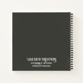 Mycenaean Griechisch Inspirierte Gossippi-Notebook Notizblock (Rückseite)