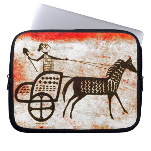 Mycenaean griechisch Inspirierter Charioteer Lapto Laptopschutzhülle (Vorderseite)