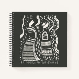 Mycenaean Griechisch Inspiriertes Coupé-Notebook Notizblock