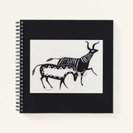 Mycenaean Griechisch Inspiriertes Viehbuch Notizblock