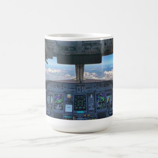 Mycockpitview-Tasse Kaffeetasse (Mittel)