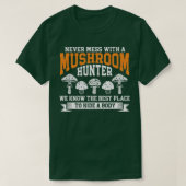 Mycology Foraging Fungi Mushroom Hunter Mushroom H T-Shirt (Design vorne)