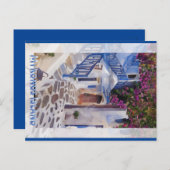 Myconos  coffee mug postkarte (Vorne/Hinten)