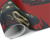 MycoVamp-Bleding-Zahnfungi Geschenkpapier (Rolleneckpunkt)